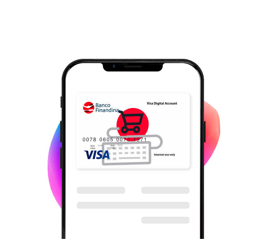 Tarjeta de crédito digital ligera