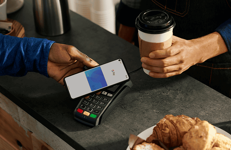 Pago con Google Pay usando una tarjeta de crédito Finandina sin cuota de manejo